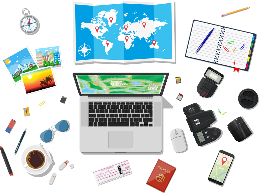 Traveler Planning Trip